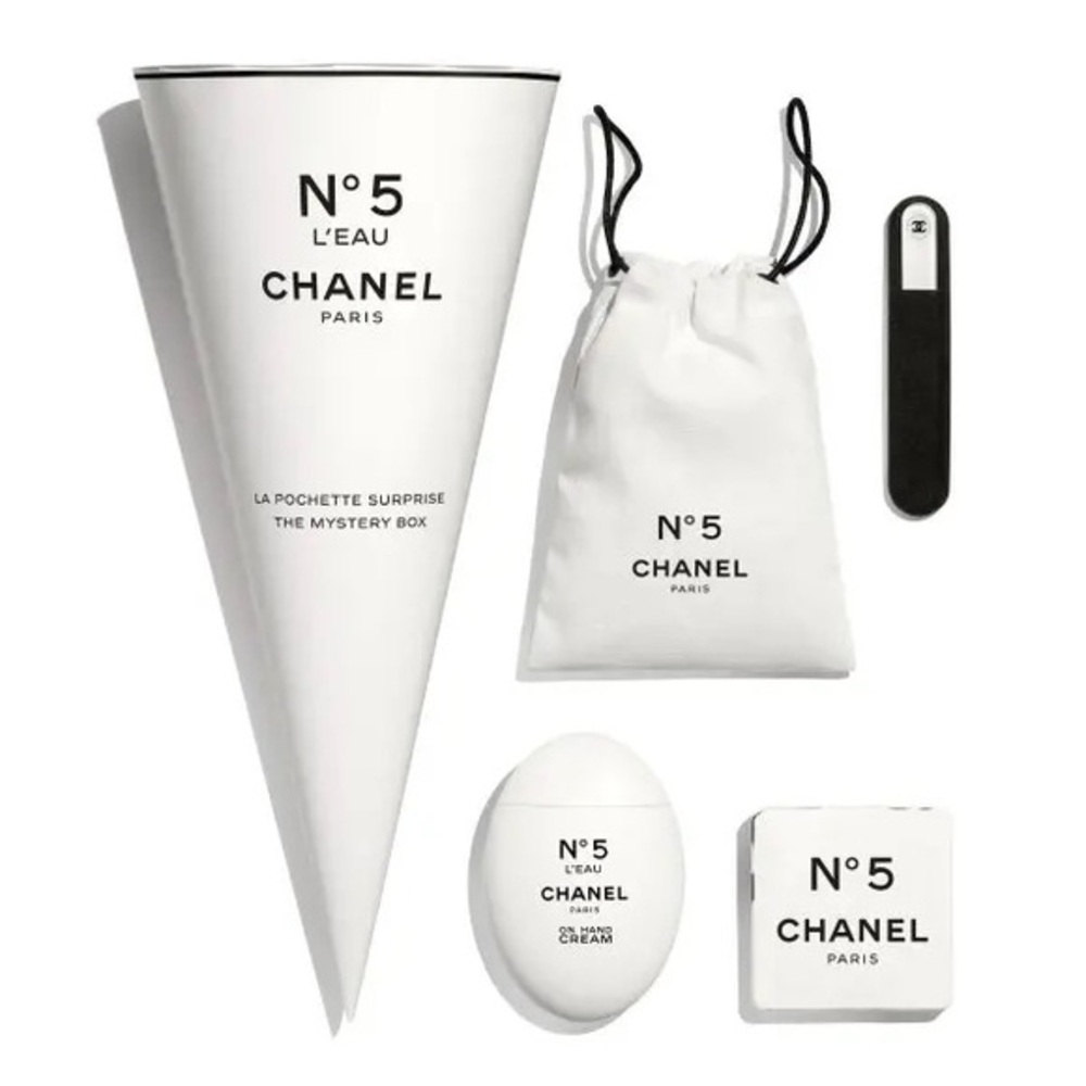 Chanel mystery box limited edition 2021 new in box nail file hand cream